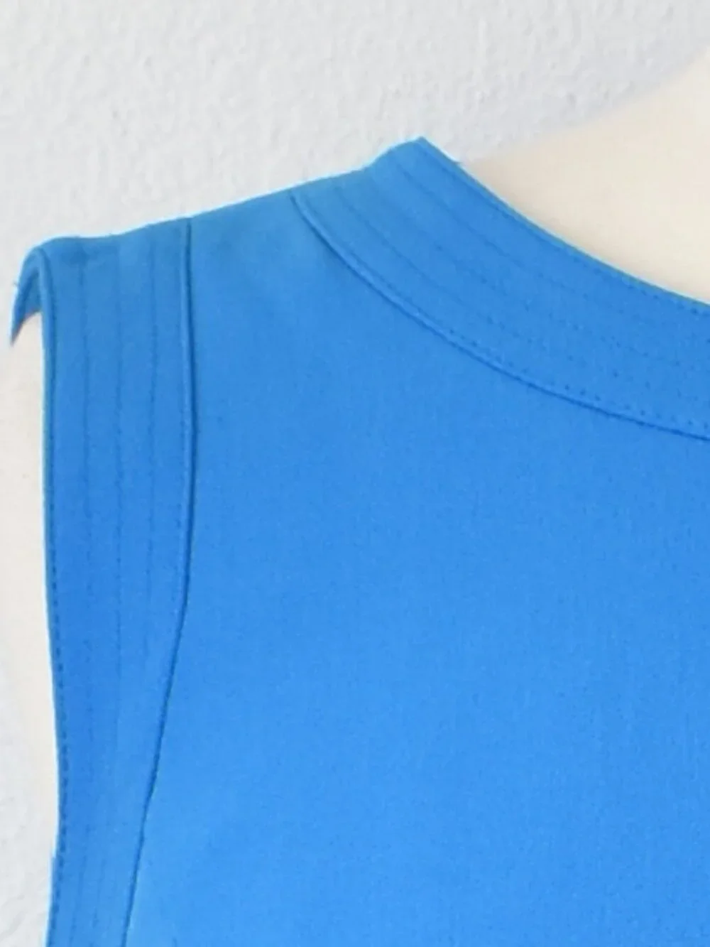 Kasper Sheath Boat Neck Dress Blue - 22W - Picture 2 of 8